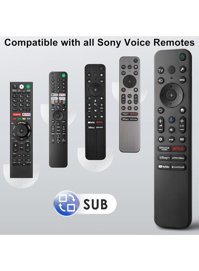 Cococ for Sony-TV-Remote-Control, Replacement for Sony Bravia TV Remote for All Smart LED OLED Series TVs with Voice Function - Image 4