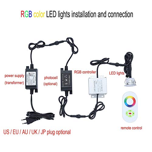 Sumaote LED Photocell DC 12V PC Waterproof IP68 Max.Load Power 60W Only for FVTLED Regular Low Voltage Deck Lights - Image 5