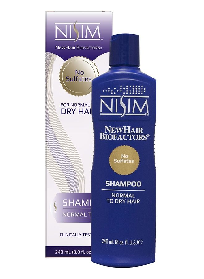 Nisim Normal to Dry Shampoo 8oz - No Sulfates, Parabens, DEA
