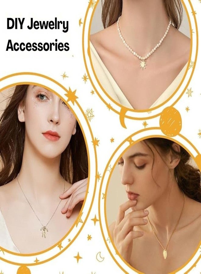 Flavizo 100 Pcs Assorted Metal Charms for Jewelry Making, Durable Gold Alloy Pendants Kit | Antique Gold Finish | 10-30mm Size | DIY Craft Supplies | Easy to Create | Gift for Crafters - Image 4