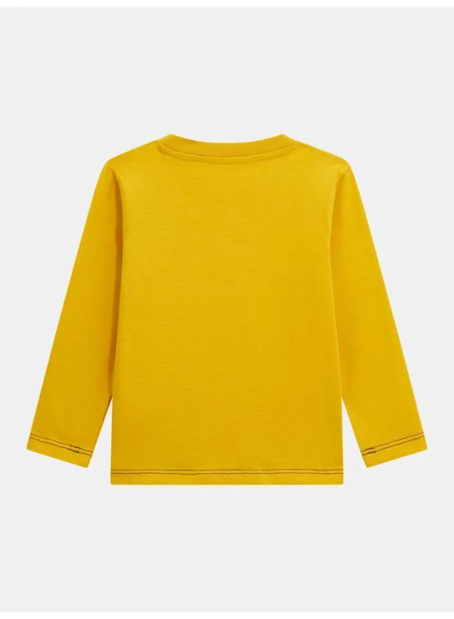 GUESS Kids Slogan Crew neck T-Shirt