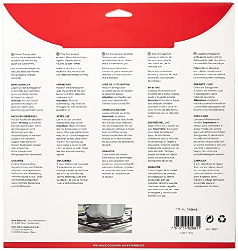 Kuhn Rikon Energy Saver/Flame Protect 9.5-Inch - Image 5