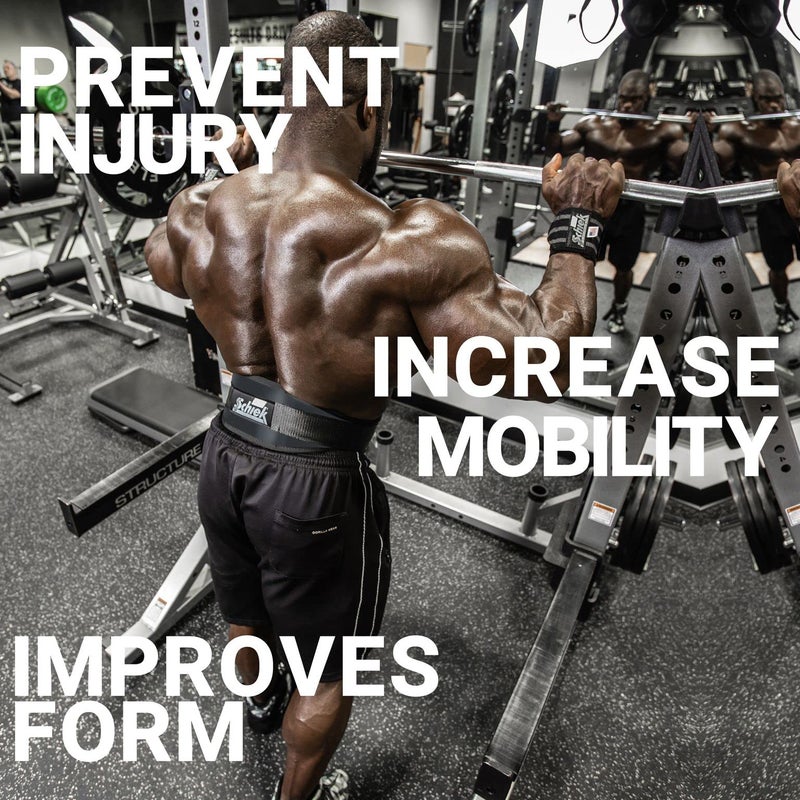 Schiek حزام رفع الأثقال شياك موديل 3004 - أسود متوسط - Image 3