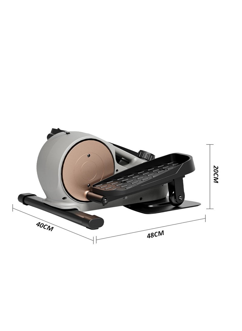 Under Desk Elliptical,Mini Elliptical Machines Stair Stepper Magnetic Ellipse Leg Exerciser