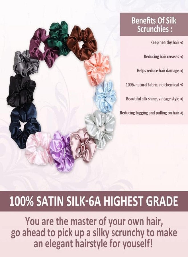 HIMJAHair fall Hairbands Rubber Band Scrunchies For Girls Best Gift For Mom, Sister And Girlfriend (PACK OF 6)(MULTICOLOR) - Image 5
