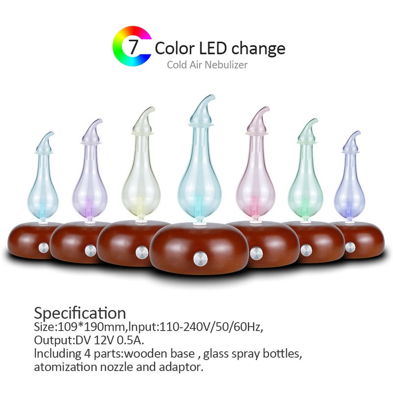 Solid Wood Essential Oil Cold Fragrance Instrument Perfuming Machine Hotel Automatic Fragrance Spraying Machine Household Cold Fragrance Instrument Gift Fragrance KXY - Image 4