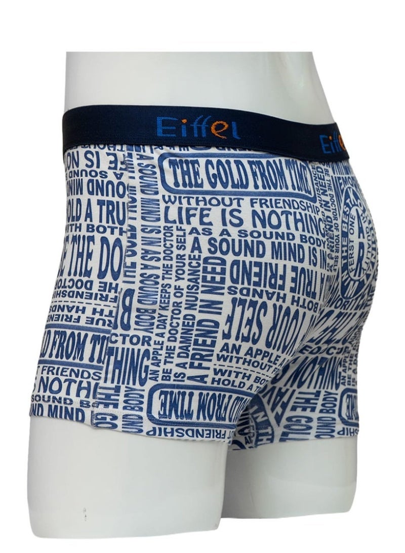 Eiffel Men’s Printed Boxer Shorts Made from Premium Syrian Cotton – All-Day Comfort and Lasting Style, 2 pieces - Image 3