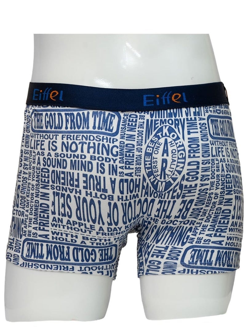 Eiffel Men’s Printed Boxer Shorts Made from Premium Syrian Cotton – All-Day Comfort and Lasting Style, 2 pieces - Image 2
