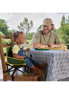 Bright Starts John Deere Pop ‘N Sit 3-in-1 Booster Seat – Floor Seat, Feeding Chair & Toddler Booster with Carry Bag (6–36 Months)  - Image 3