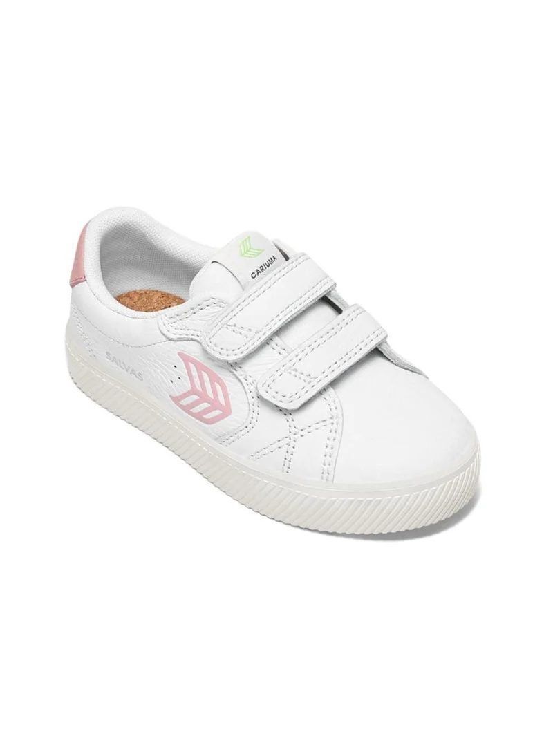 كاريوما سنيكرز سالفاس جلد أبيض بشعار وردة بريميوم