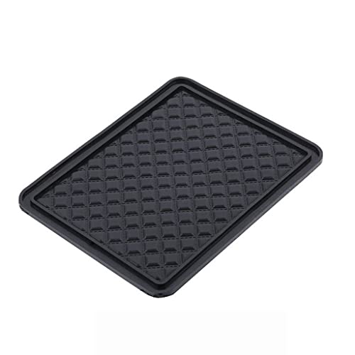 ATEVON Heavy Duty Anti-Skid Car Dashboard Mat – Super Sticky Non-Slip Pad for Mobile Phones Sunglasses Keys – Universal Fit – Black - Image 1