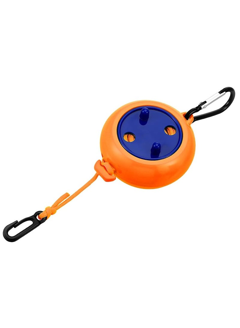 Portable Retractable Clothesline for Travel - Adjustable Drying Rope for Hotels, Balcony, Camping, Indoor & Outdoor Use, Compact Design for Laundry on Trips Camping Drying Rope 10M  - Image 1