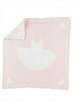 Cozychic Scalloped Receiving Blanket Pink & Tutu30 X 32
