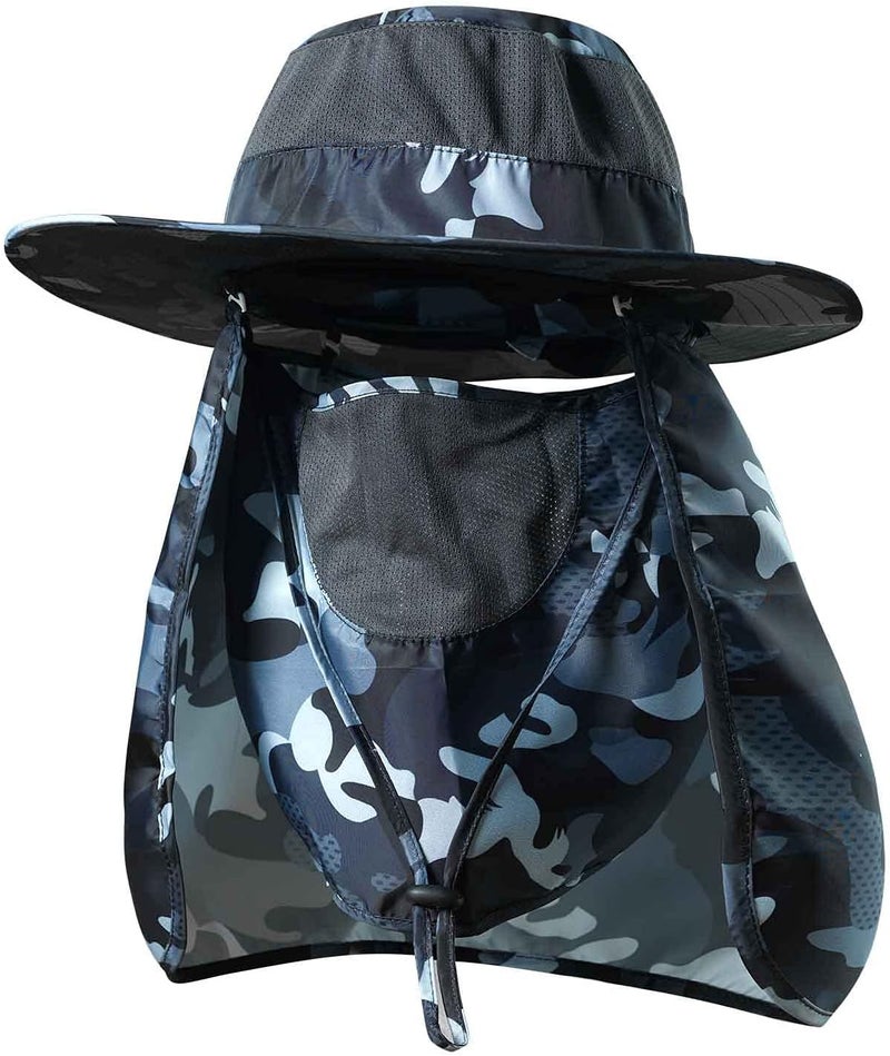 KOOLSOLY Fishing Hat,Sun Cap with UPF 50+ Sun Protection and Neck Flap,for Man and Women - Image 1