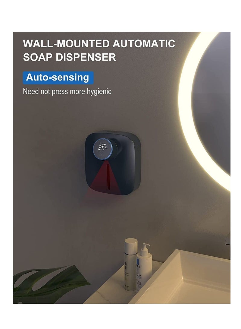 MT Automatic Foam Soap Dispenser 320 ml Non-Touch Hand Disinfectant Dispenser with Motion Sensor for Kitchen, Bathroom, Hotel Blue - Image 5