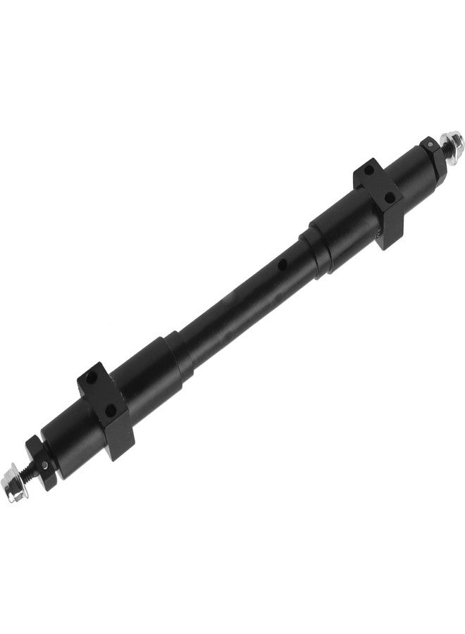 في جو هوبي قطعة واحدة من محور العجلة الخلفية المعدني غير المزود بالطاقة لمقطورة Vgoohobby RC متوافق مع مقطورة جرار Tamiya RC 1/14 1/10 DIY RC Car (167 مم) - Image 2