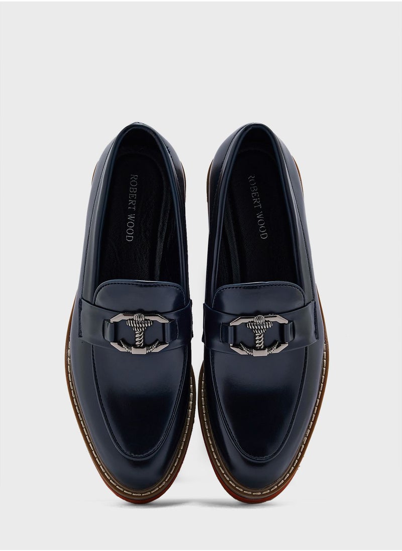 Robert Wood - Light Weight Platform Casual Slip Ons - Image 1