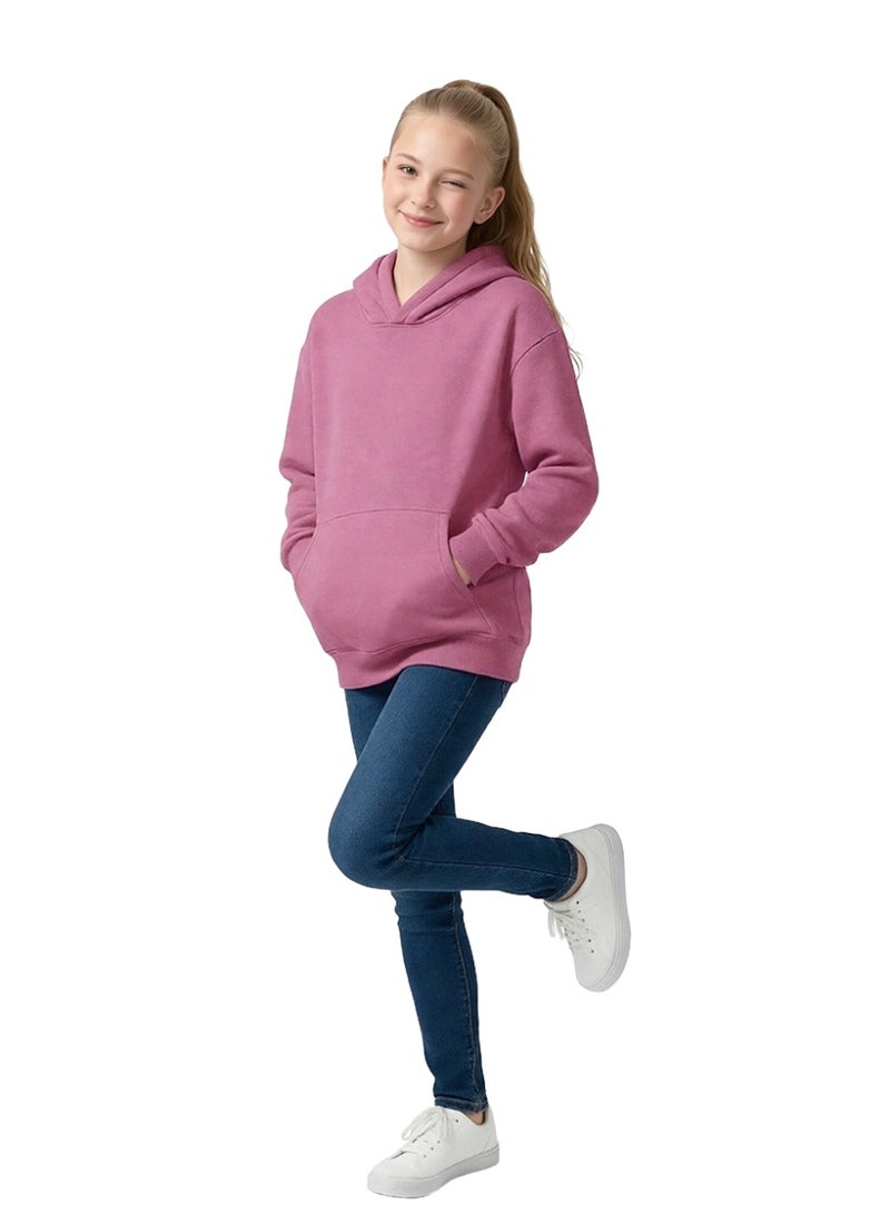 ويني بي هودي قطن للأطفال صبيان وبنات | سترة شتوية للشباب مع جيب، سترة ربيعية دافئة | مقاسات من الرضع إلى المراهقين من 2-16 سنة - Image 2