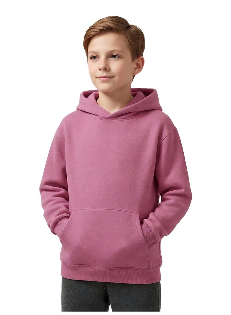 ويني بي هودي قطن للأطفال صبيان وبنات | سترة شتوية للشباب مع جيب، سترة ربيعية دافئة | مقاسات من الرضع إلى المراهقين من 2-16 سنة - Image 5