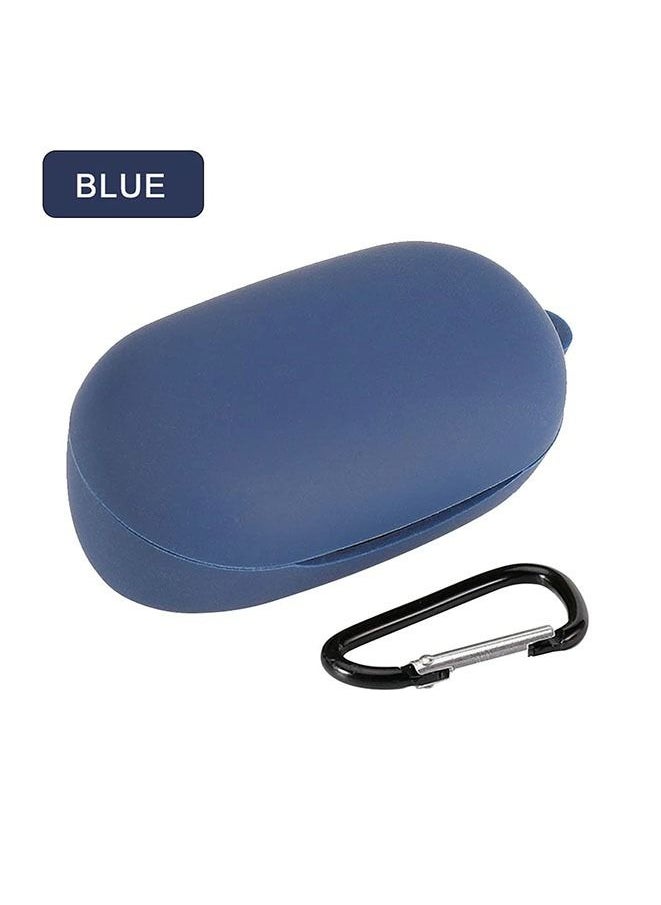 Generic - Silicone Case Compatible with Sony WF-XB700 with Keychain (Blue) - Image 1