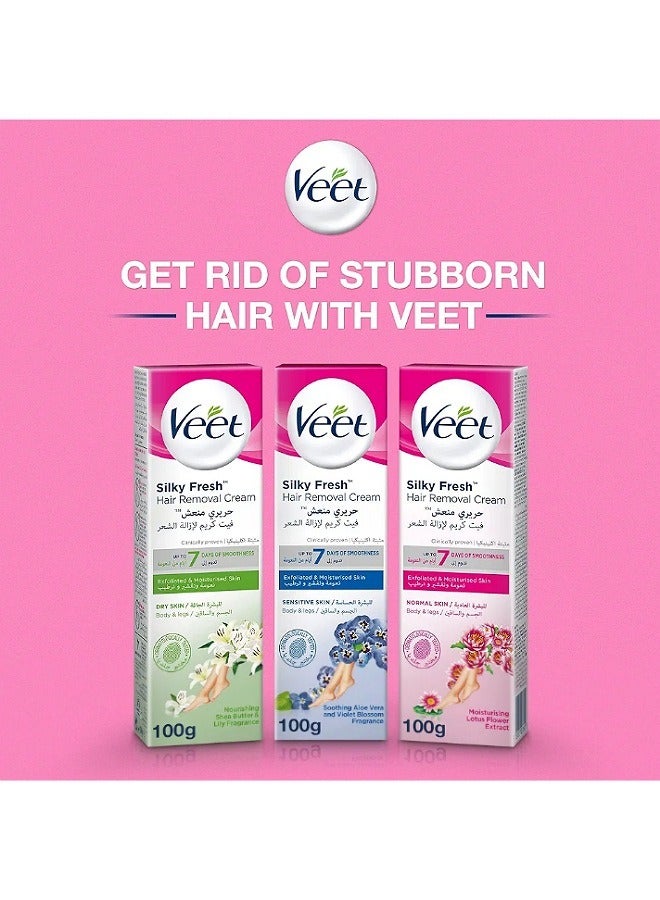 Hair removal cream for normal skin 2 x 100 grams