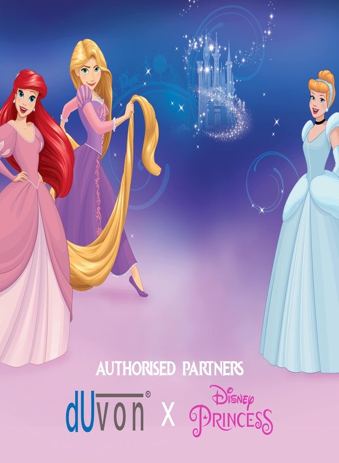 DUVON Kids Toothbrush Combo Pack | Disney Princess & Marvel Superheroes | Extra Soft Bristles | Ergonomic Grip | 3+ Years | Boys & Girls Toothbrush Set (Multicolor) (Disney Princess, Pack of 3) - Image 4