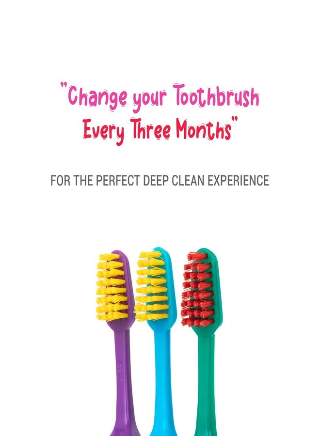 DUVON Kids Toothbrush Combo Pack | Disney Princess & Marvel Superheroes | Extra Soft Bristles | Ergonomic Grip | 3+ Years | Boys & Girls Toothbrush Set (Multicolor) (Disney Princess, Pack of 3) - Image 5