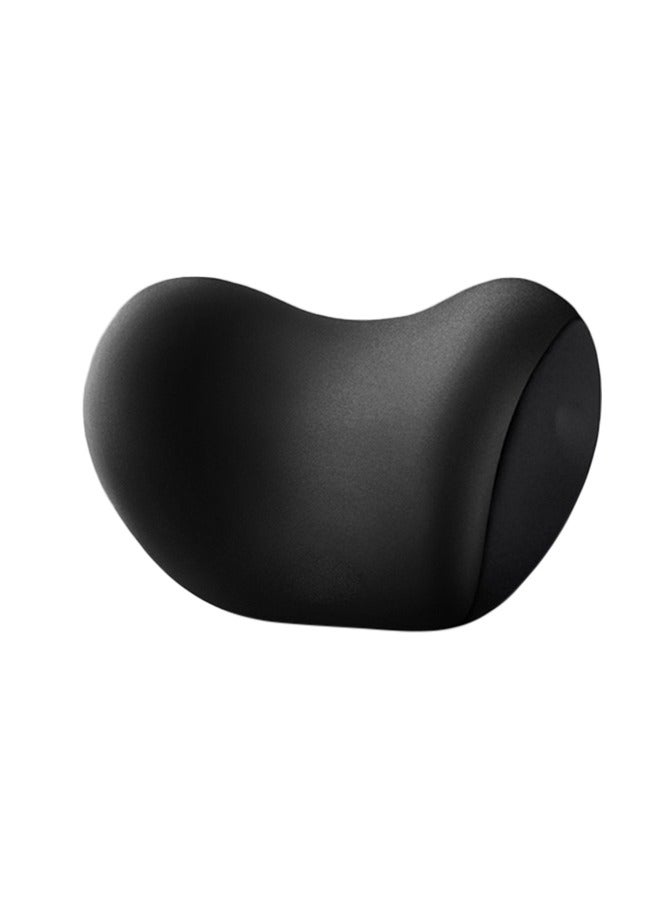 Generic Car seat headrest, neck pad, memory foam black