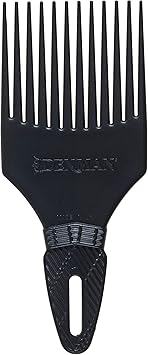 DENMAN Jack Dean by Denman Black Curl Volumiser Comb for Separating Styling Defining Enhancing Boosting Curls D17 - Image 1