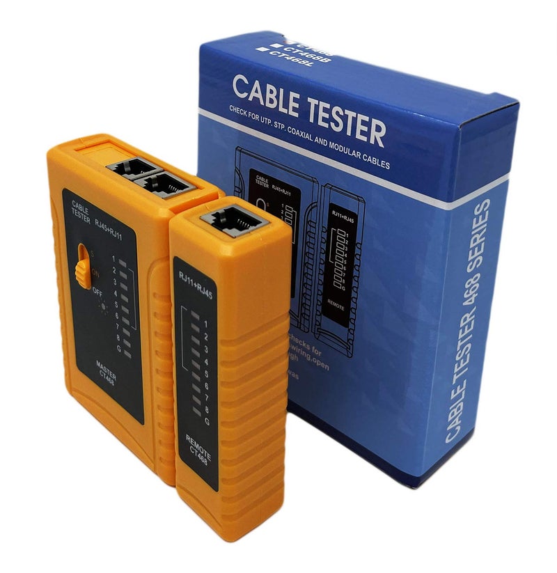 iMBAPrice - RJ45 Network Cable Tester for Lan Phone RJ45/RJ11/RJ12/CAT5/CAT6/CAT7 UTP Wire Test Tool - Image 4