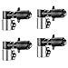Selens Selens Reflector Holder Clips Collapsible Backdrop Holder 4 Pieces Photography Clamp for Photo Studio Light Stand - Image 2