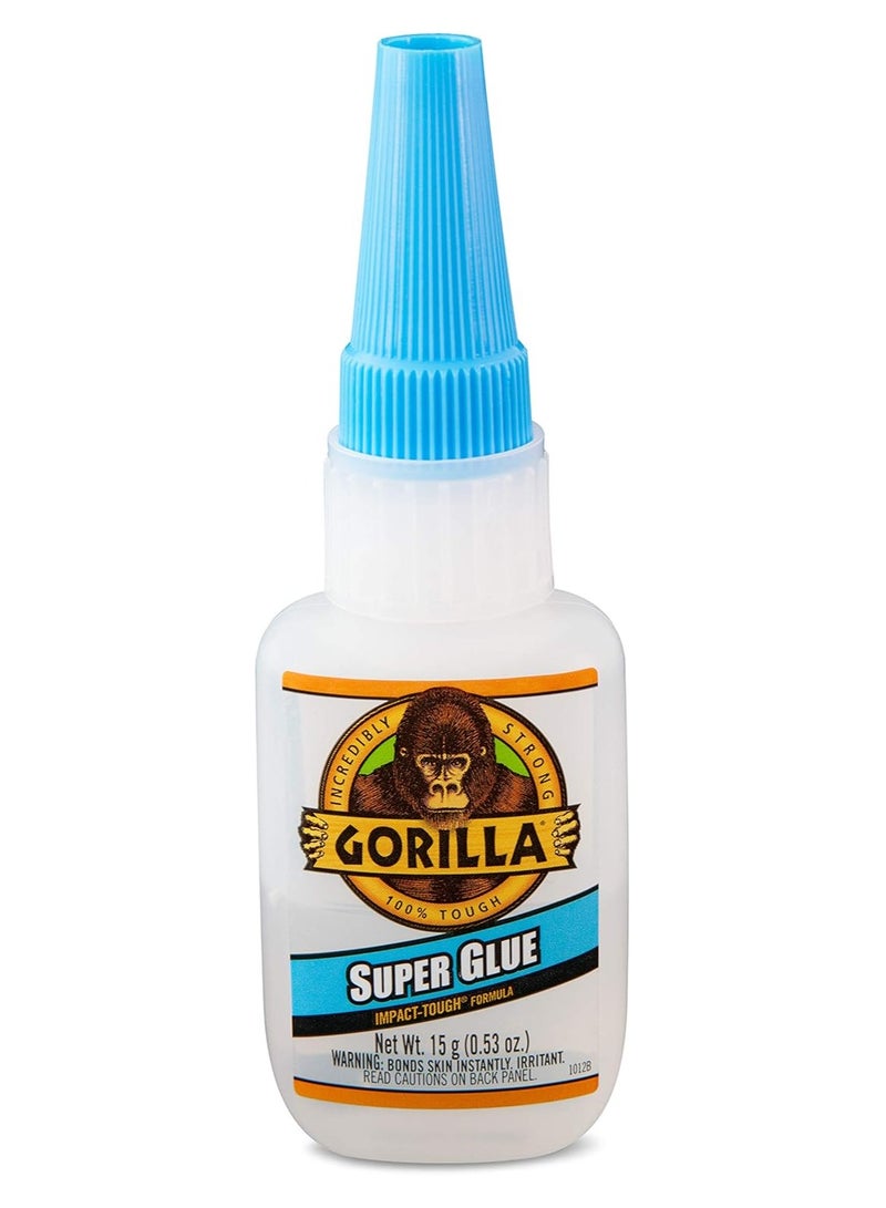 Gorilla Gorilla Super Glue Gel Clear 15g  - Image 2