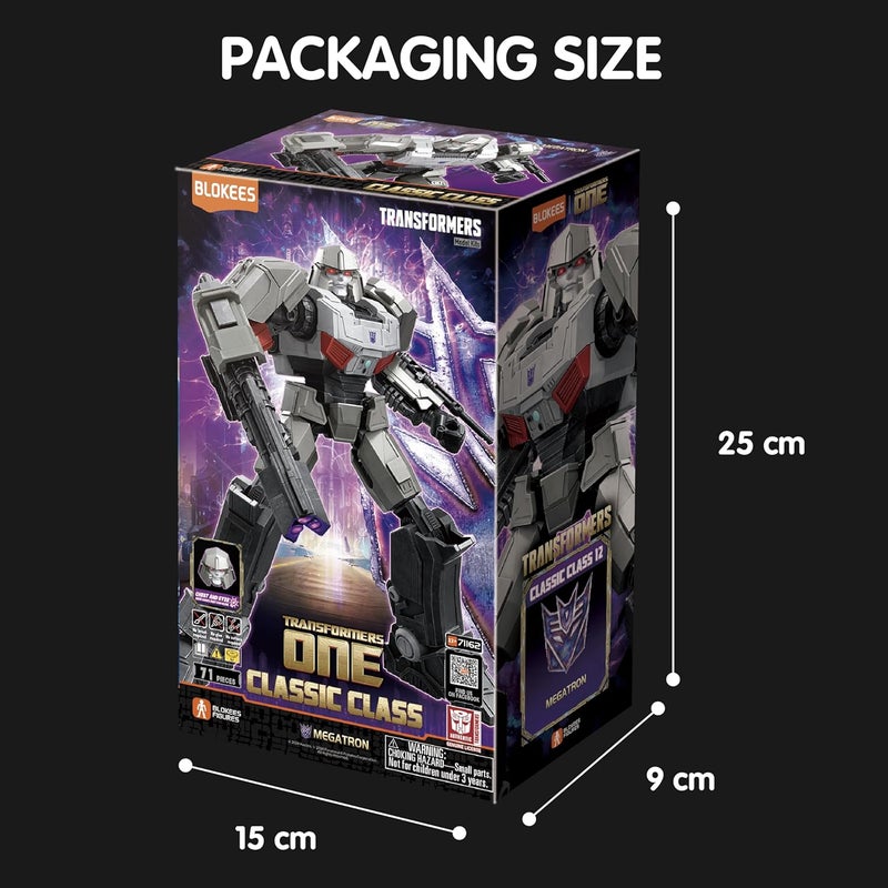 BLOKEES Figures Transformers Classic Class 12 Transformers One Megatron - Image 4