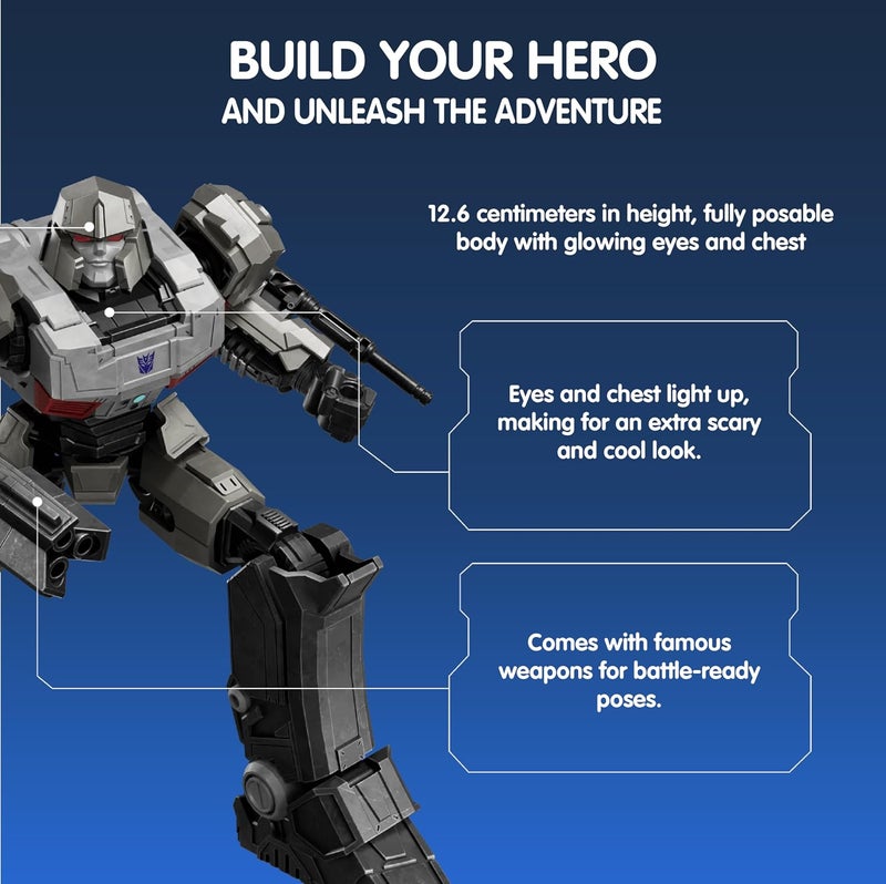 BLOKEES Figures Transformers Classic Class 12 Transformers One Megatron - Image 3