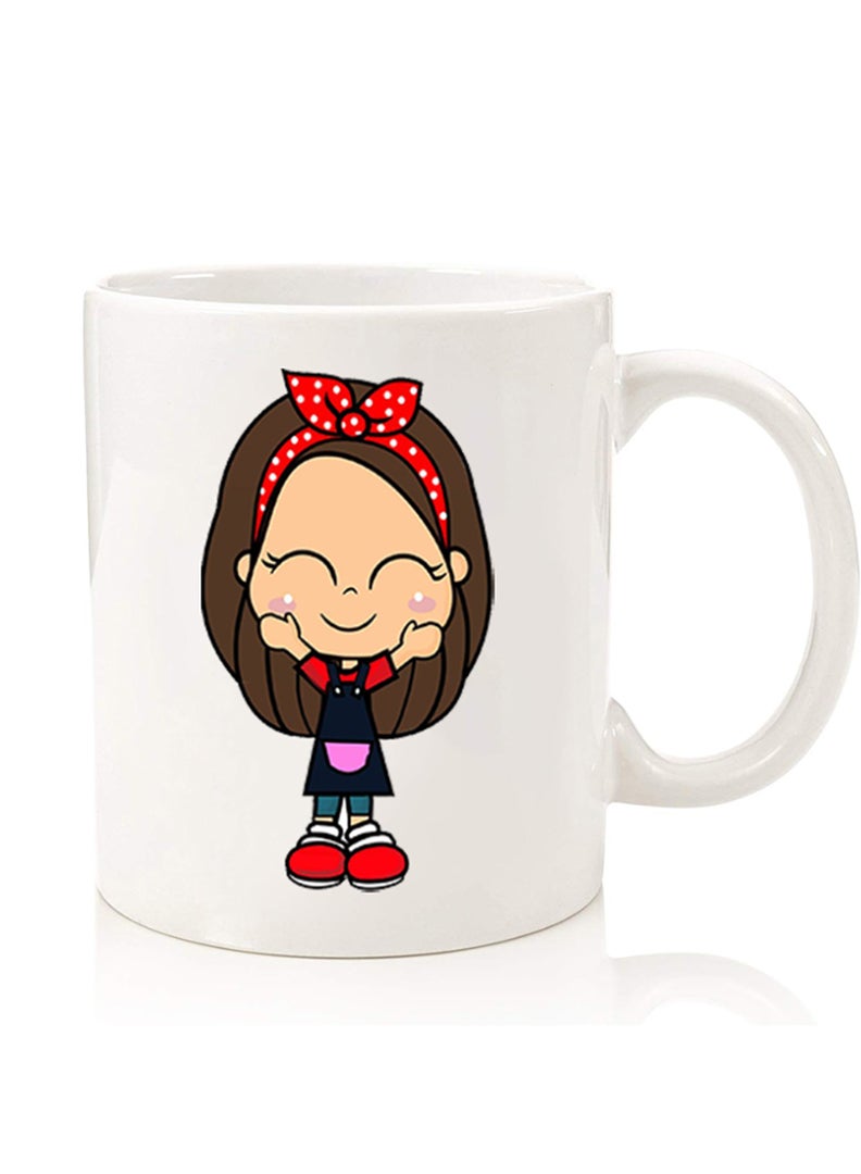 Theodor Premium Quality Two Sided Printed Coffee Mug Tea Cup For Home Office, Kids Men Women Girl - Image 1