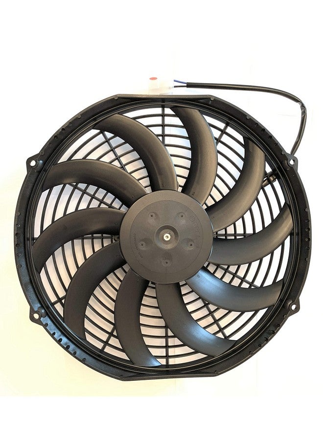 سبال 30101522 شفرات منحنية لسحب المروحة مقاس 12 بوصة 12 فولت عالية الأداء 1226 Cfm Va10 Ap50/C 61A  - Image 1