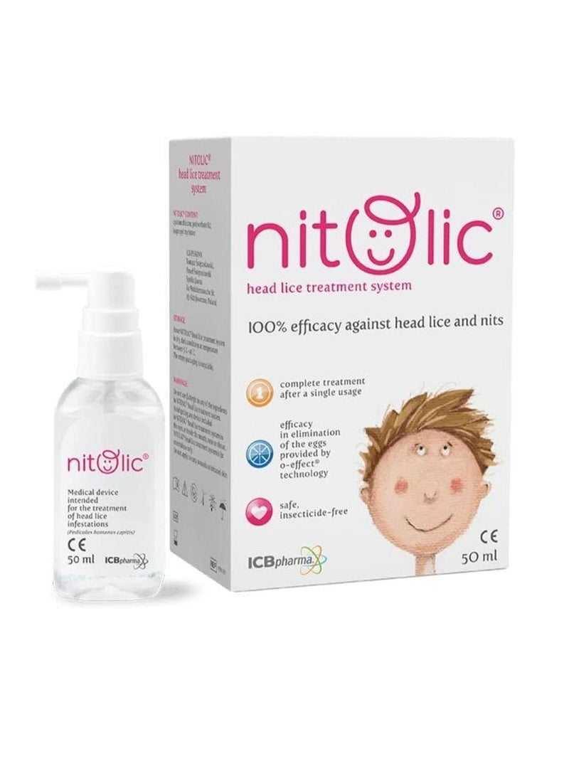 Nitolic Nitolic Head Lice Treatment System 50 Ml