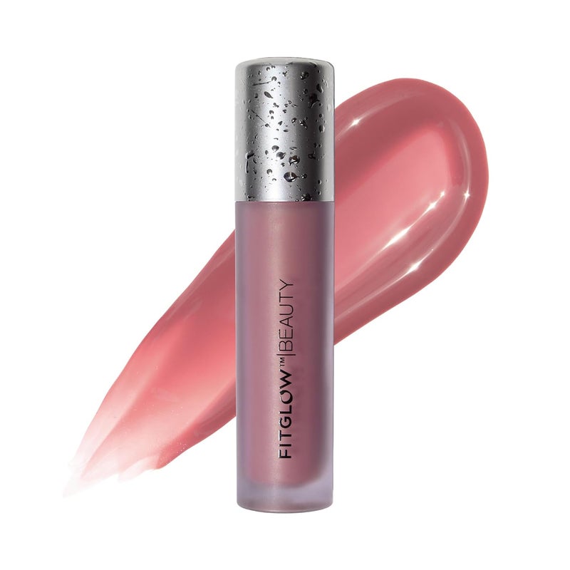FITGLOW Beauty  Lip Color Serum  Vegan WomanOwned Clean Beauty Nudie  Pink Nude