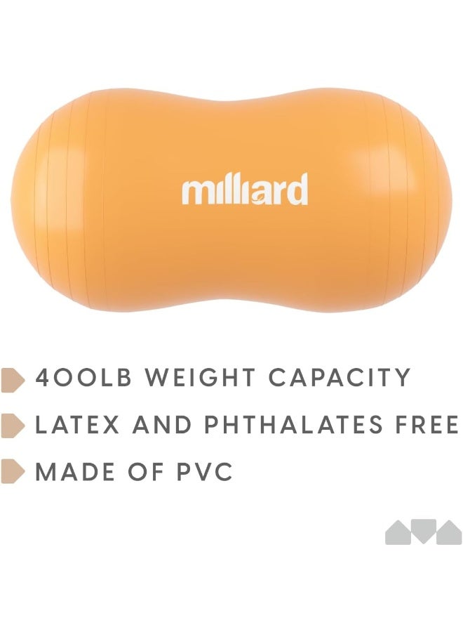 Milliard Peanut Ball Physio Roll for Exercise, Therapy, Labor, Birthing and Dog Training - Image 3