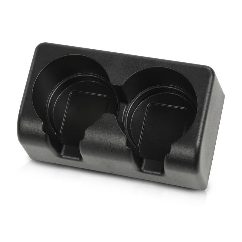 PIT66 Bench Seat Dual Cup Holder Center Console Insert Double Storage Front Rear Compatible with Chevy Colorado 2004-2012/Fit GMC Canyon 2004-2012 - Image 1