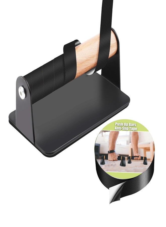 Astfys 1 in Rubber Grip Tape, Padded Grips for dip bar, Provides Comfortable Grip and Anti-Slip for Gym Equipment,and Tools (Black, 1In x 10Ft) - Image 1