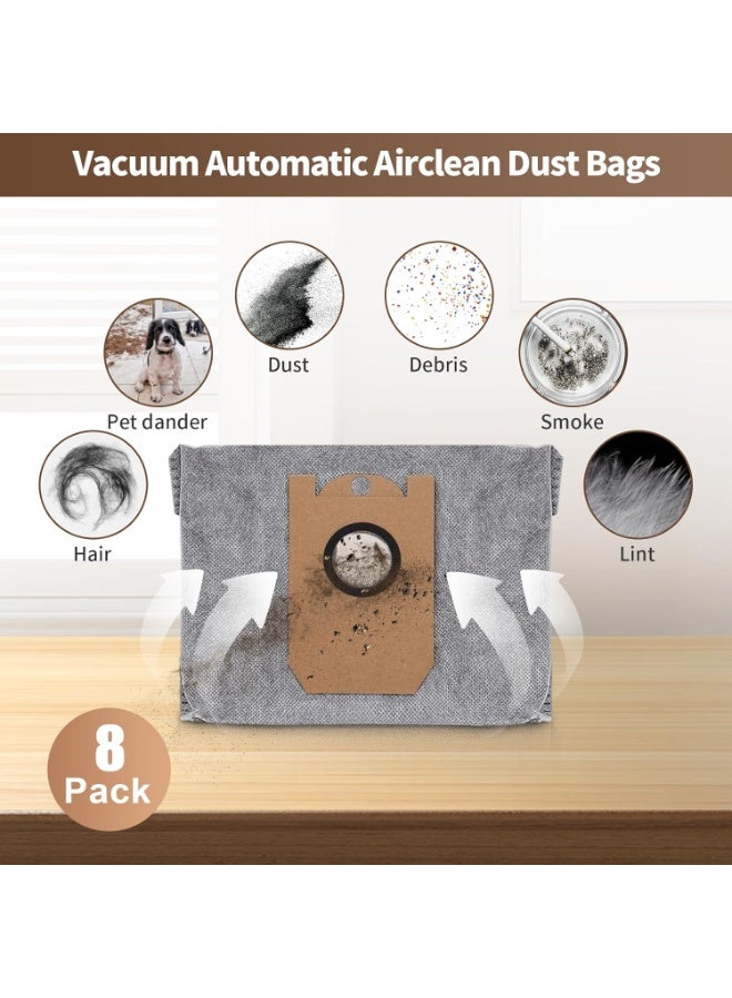 10 Pcs Vacuum Bags for Eufy RoboVac L35 Hybrid/L35 Hybrid+ LR30 Hybrid/LR30 Hybrid+ LR20 Auto Empty Station Replacement Vacuum Bags, Vacuum Cleaners, Auto Air Cleaners, Dirt Disposal Bags (Not for G35/G40)  - Image 5