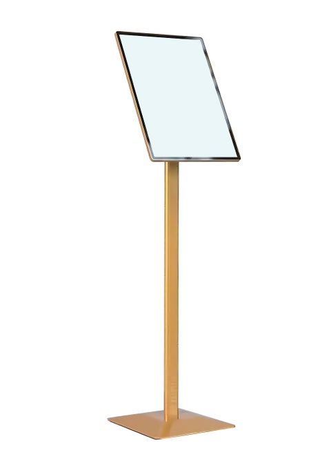 Sign Holder Stand A3 - Adjustable Floor Standing Sign Poster DisplayHolder - Signage Stand with -Open Frame Display for Malls,Schools,Restaurants