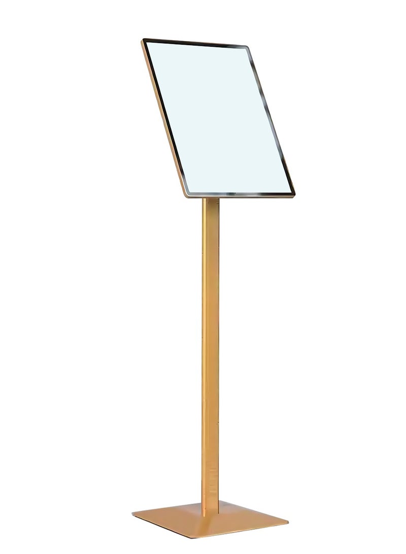 Sign Holder Stand A3 - Adjustable Floor Standing Sign Poster DisplayHolder - Signage Stand with -Open Frame Display for Malls,Schools,Restaurants
