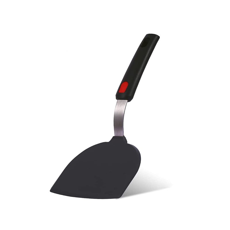 Contiup Silicone Fish Spatula Turner Half-Round Dense Spatulas Omelette Pancake Spatulas for Nonstick Cookware Egg 600Â°F Heat-Resistant - Image 1