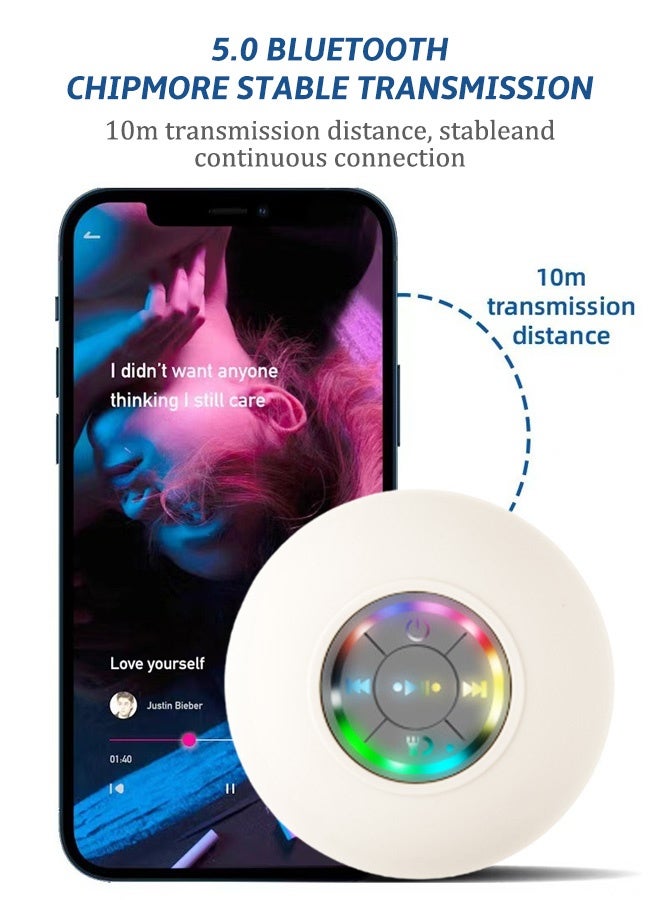 Suction cup multifunctional household waterproof Bluetooth speaker - Image 4