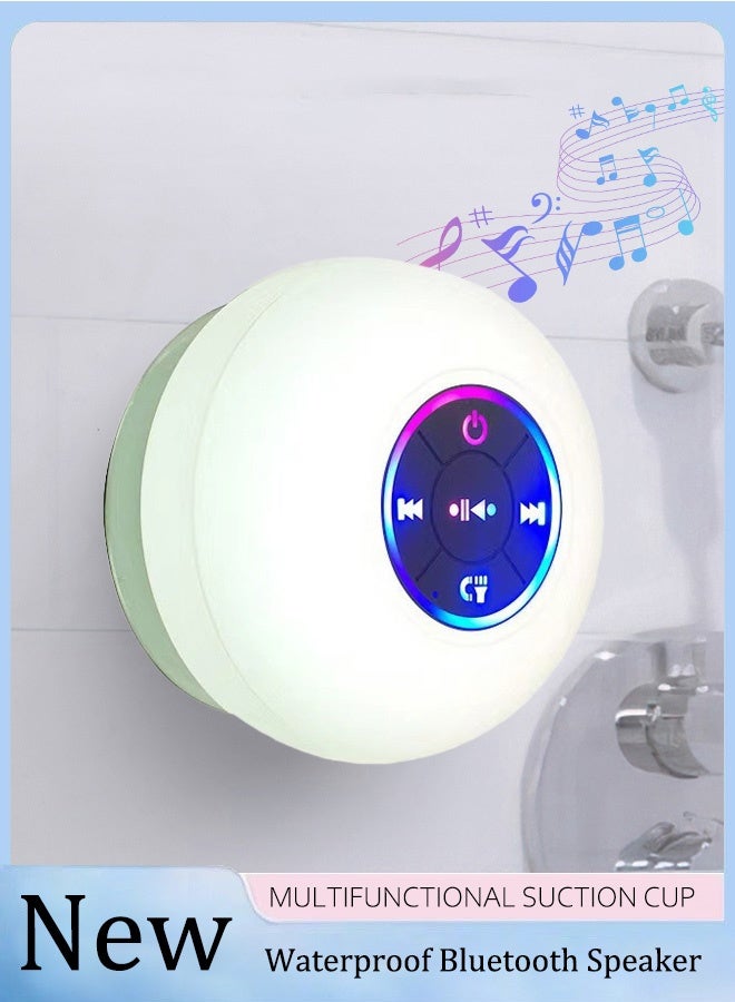 Suction cup multifunctional household waterproof Bluetooth speaker - Image 1
