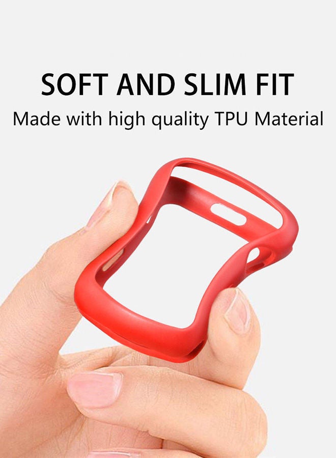 NIBEMINENT Protective Case For Apple Watch Series 4 40 mm/44 mm Red  - Image 2