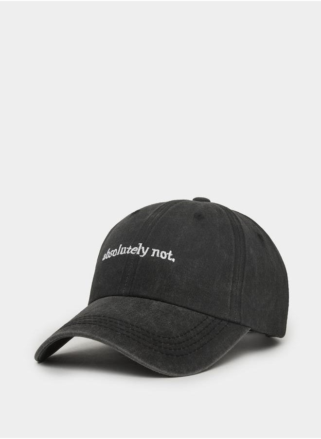 Styli - Embroidered Slogan Cap - Image 1