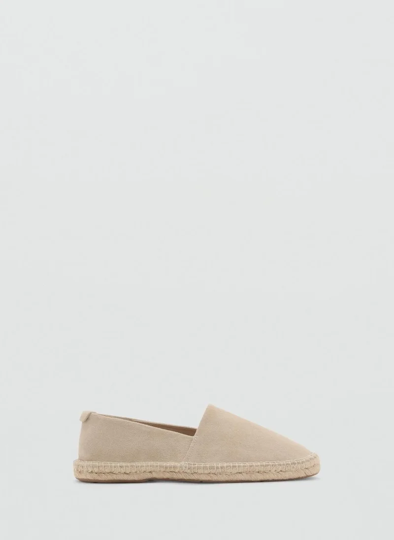 Mango Man Jute Suede Espadrilles